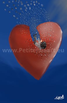 Œuvre originale abstraite - Environné